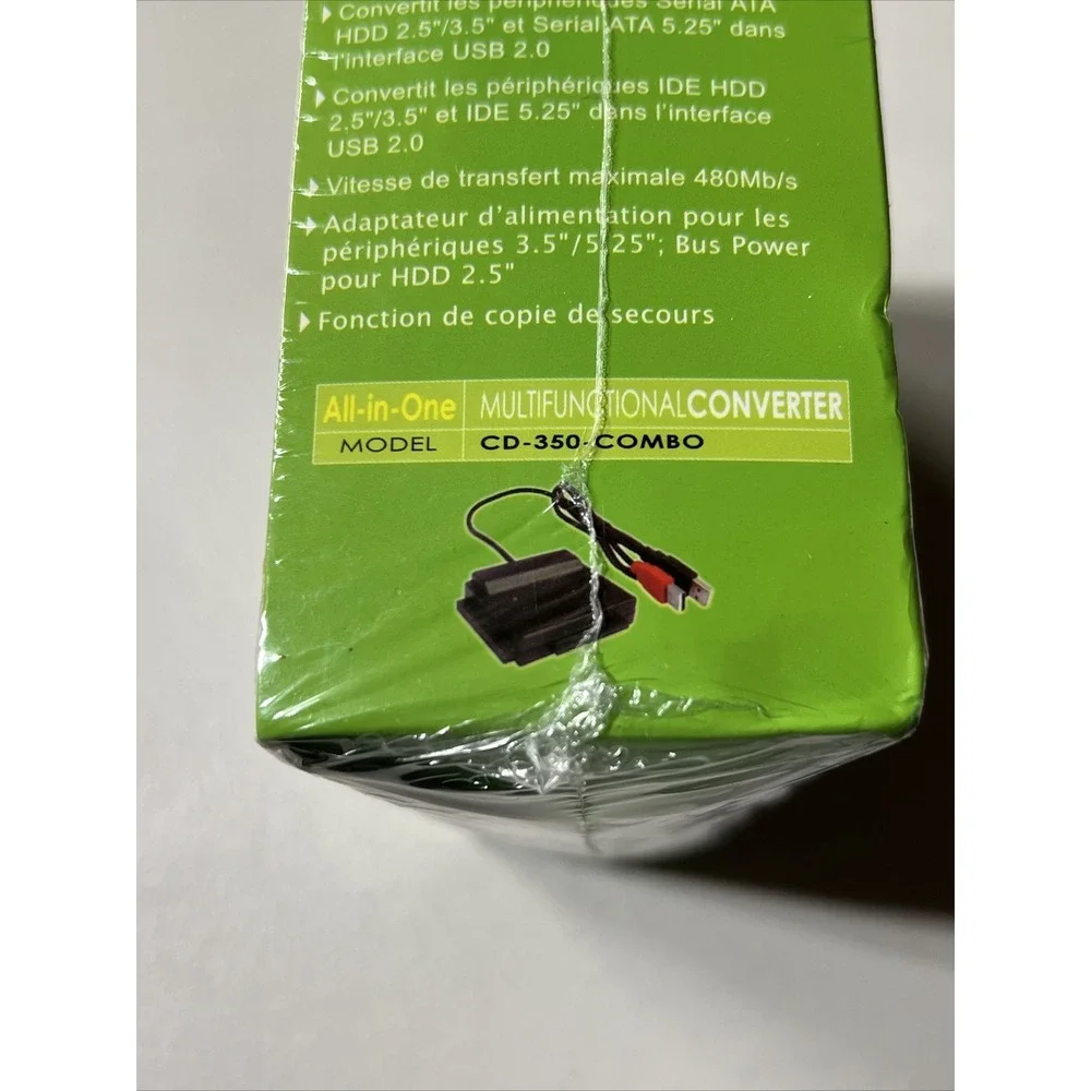 COOLMAX ALL IN ONE Multifunctional Converter ,OTB Function CD-350-COMBO (Black)